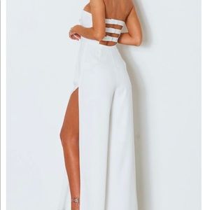 Date To Be Jumpsuit White